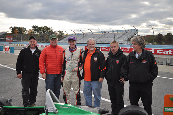 Tim Paul w Glenn Phillips SMR GTP team