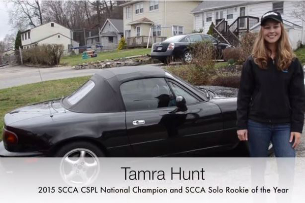 Tamra Hunt Autocross Video