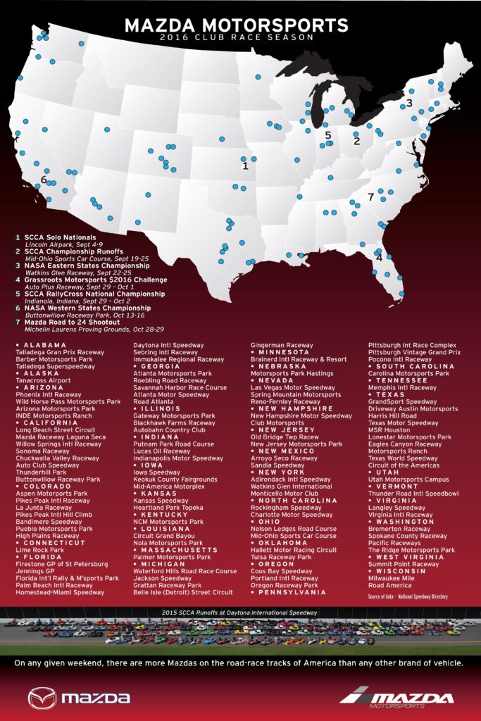 2016 Club Racing US Map 2g-24x36-min