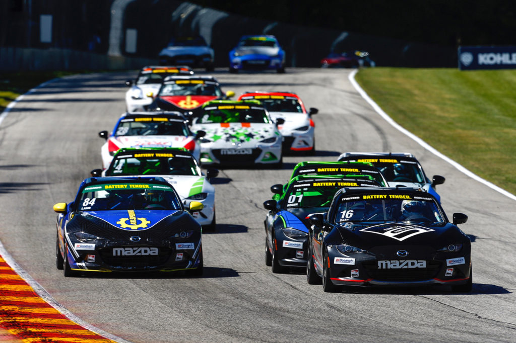 Dean Sweeps Idemitsu Mazda MX-5 Cup at Road America – Mazda Motorsports